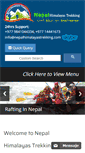 Mobile Screenshot of nepalhimalayastrekking.com